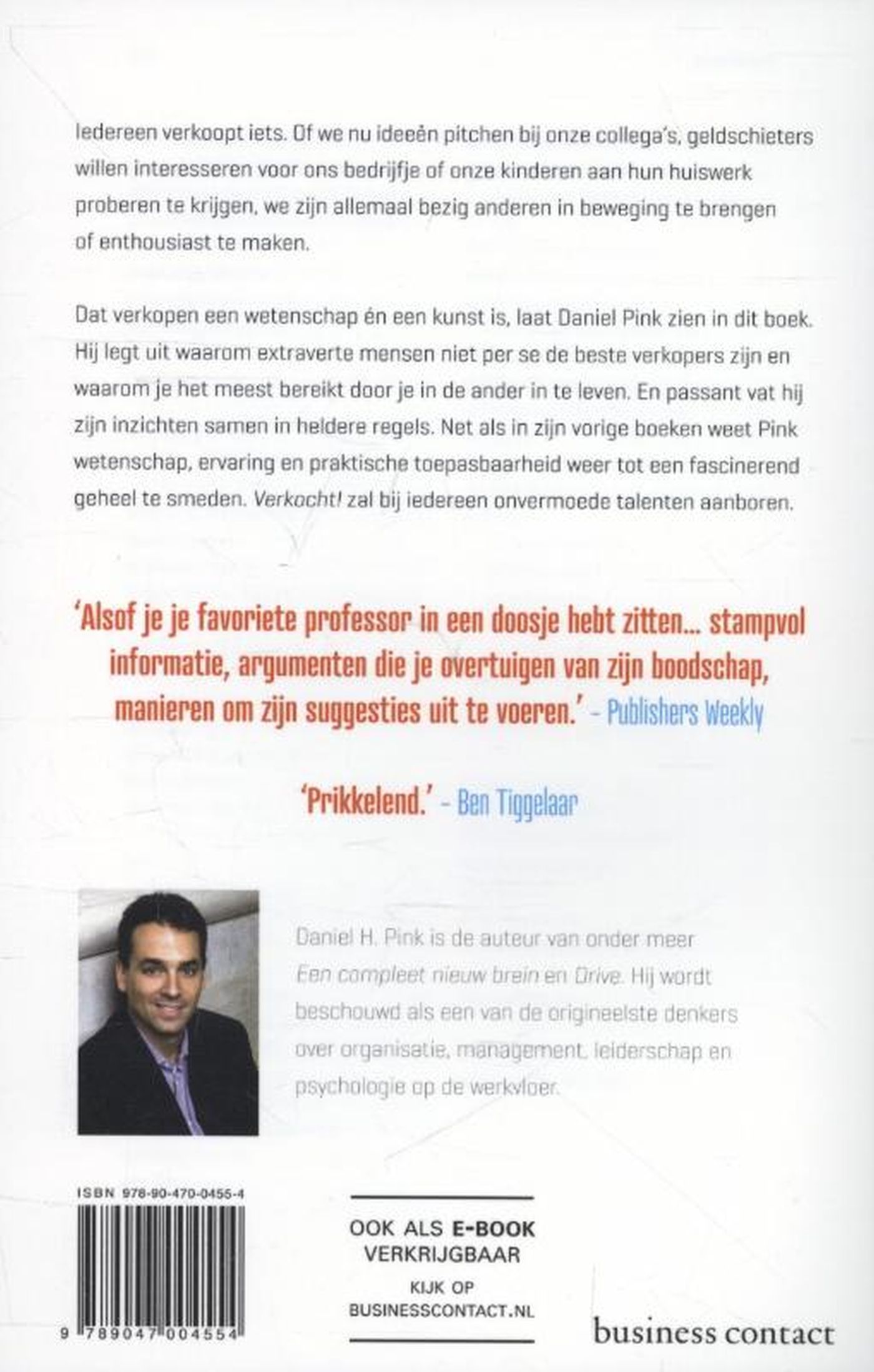 Achterkant van Verkocht!