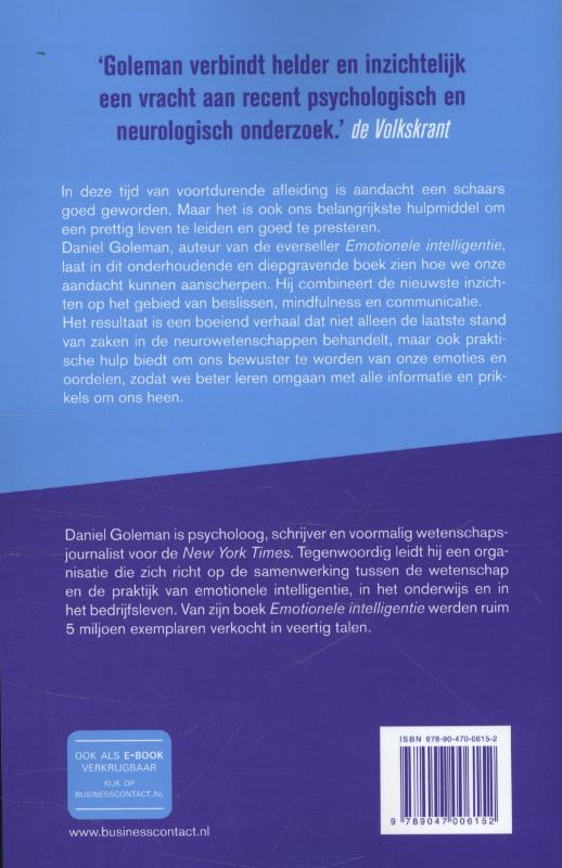 Achterkant van Aandacht