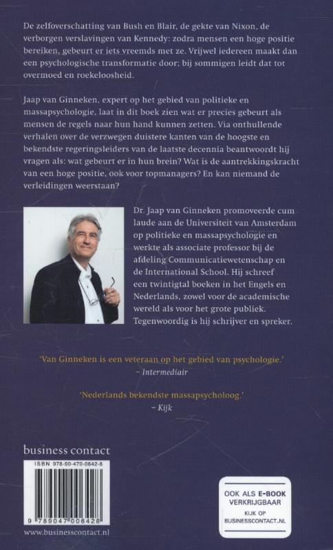 Achterkant van Verleidingen aan de top