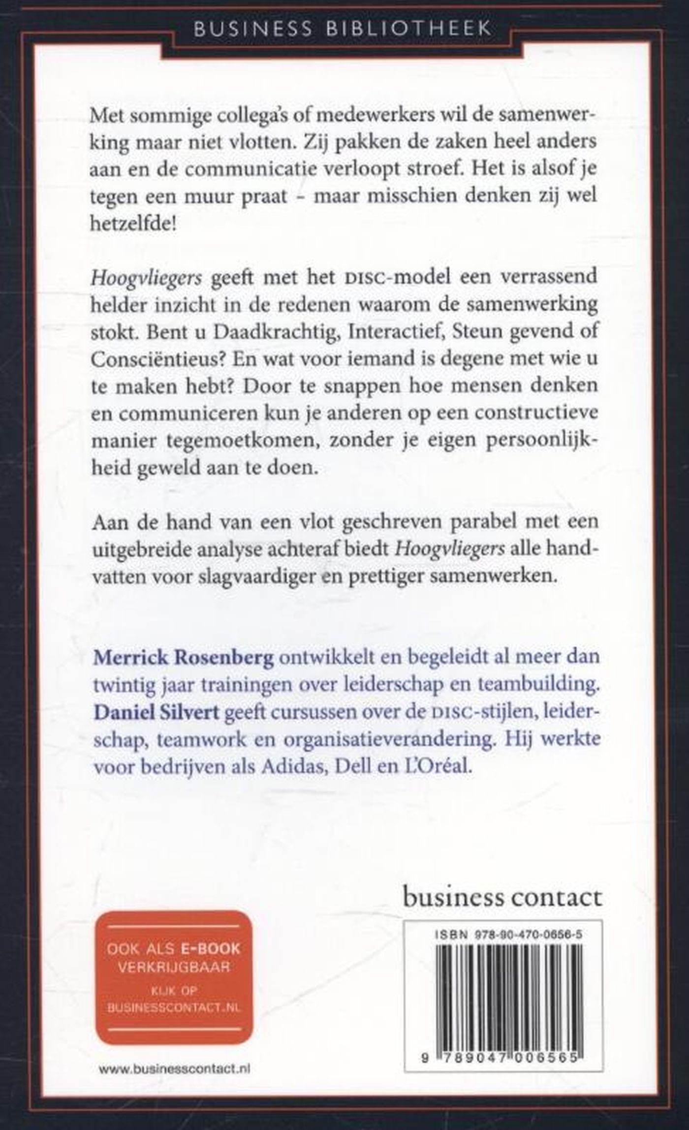 Achterkant van Hoogvliegers