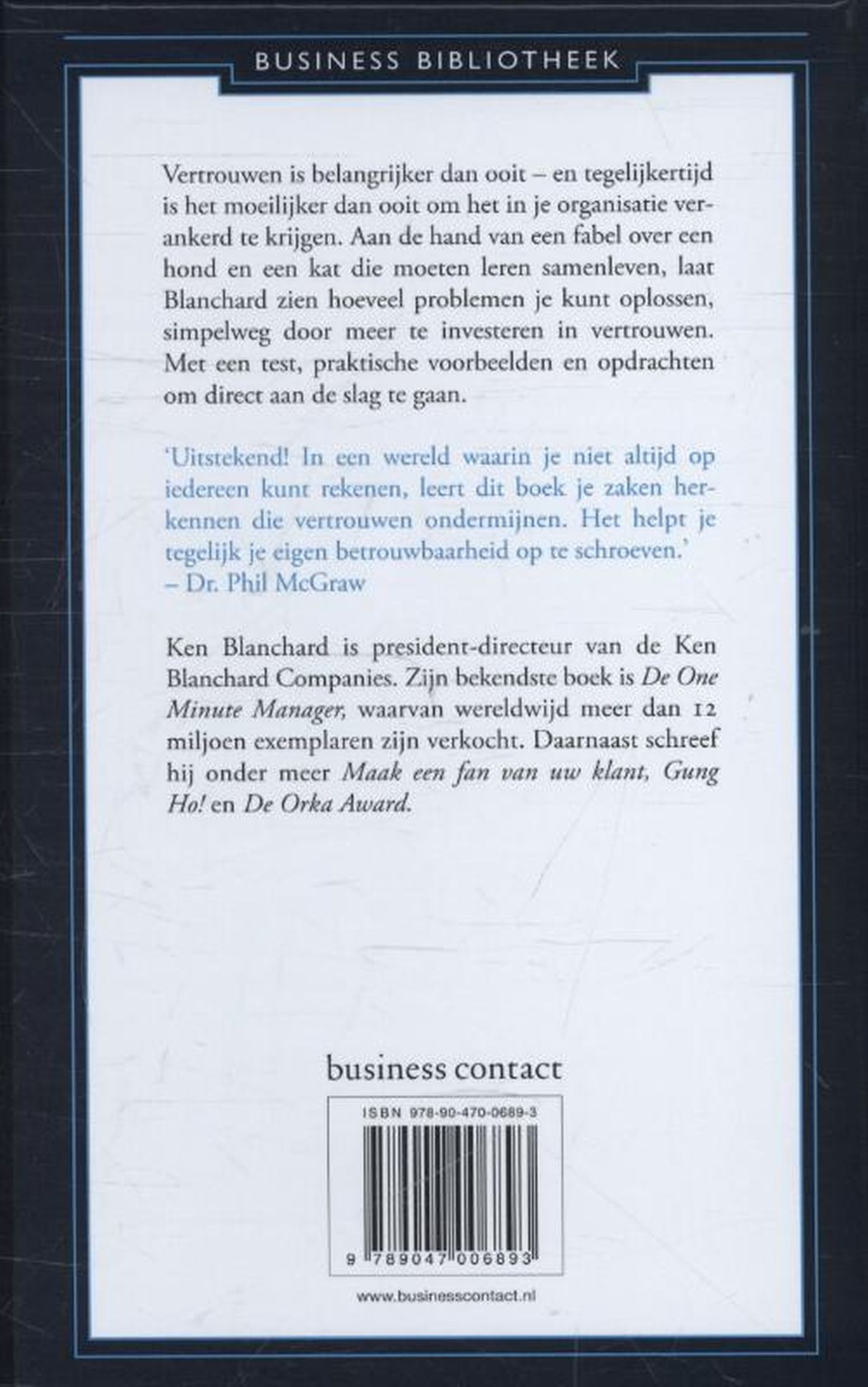 Achterkant van Het ABC van vertrouwen