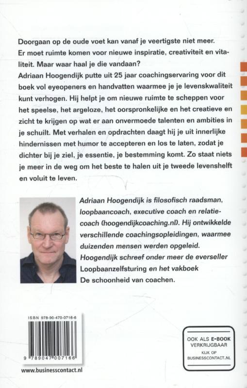 Achterkant van De tweede levenshelft
