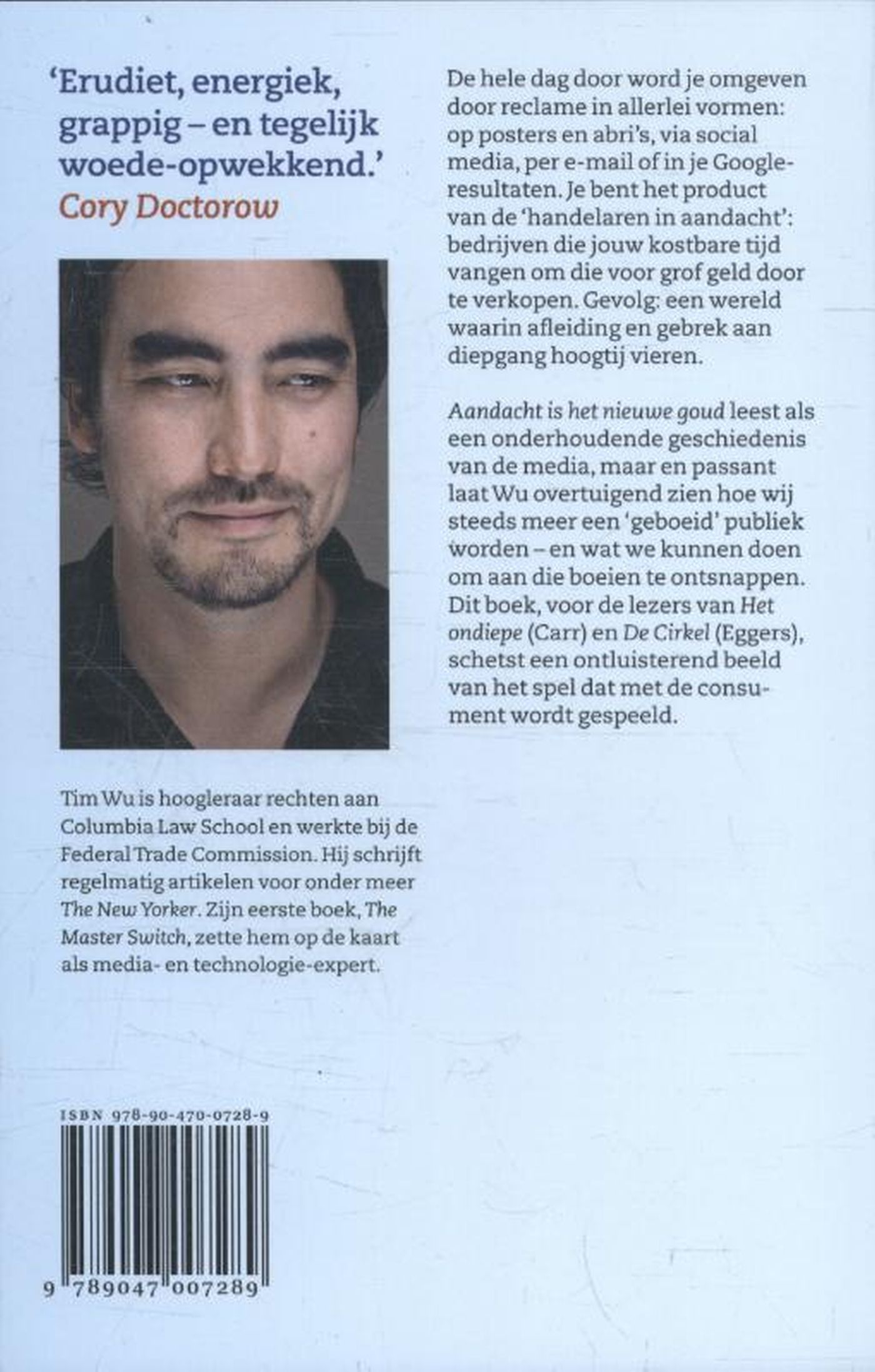 Achterkant van Aandacht is het nieuwe goud