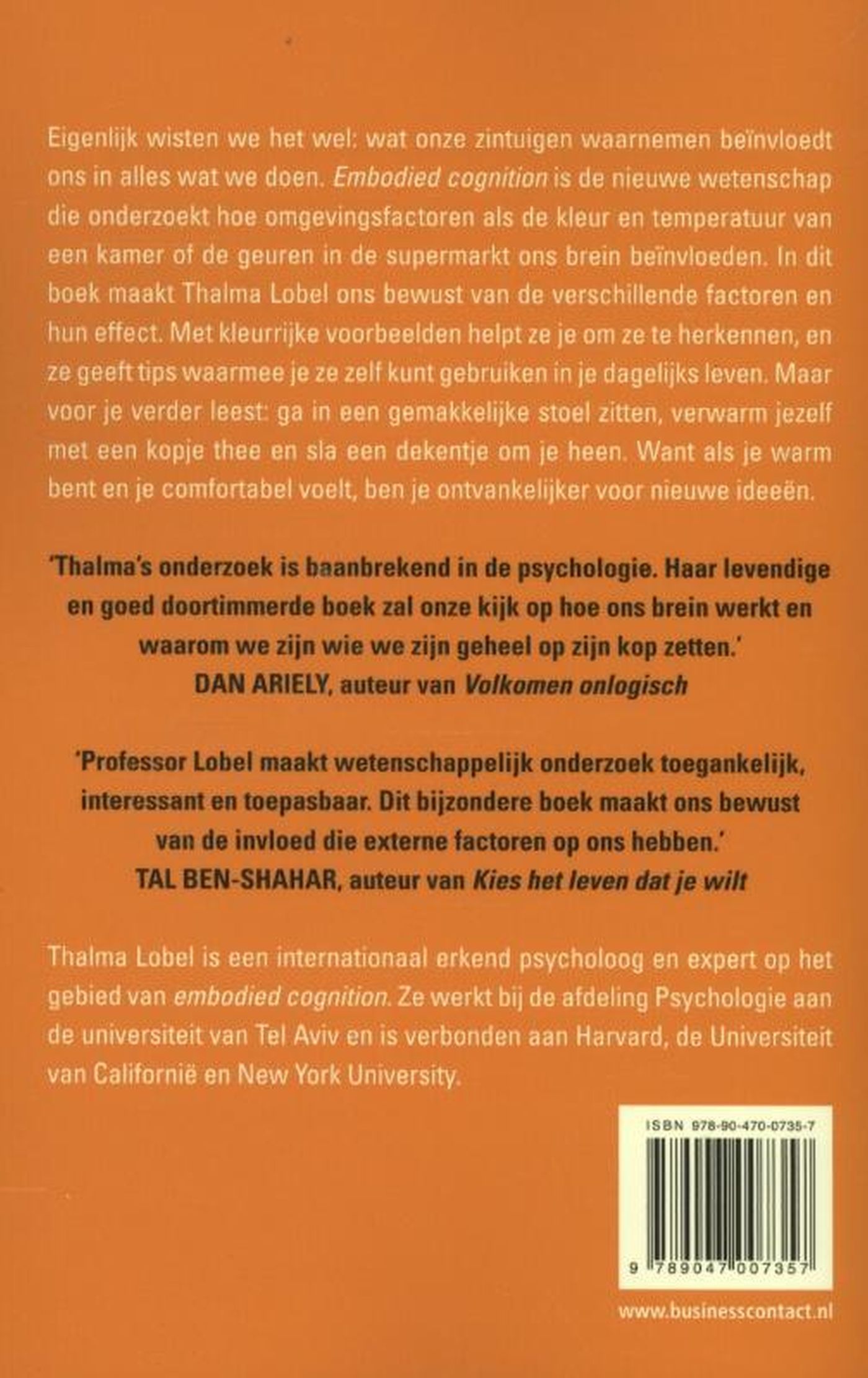 Achterkant van Het slimme lichaam