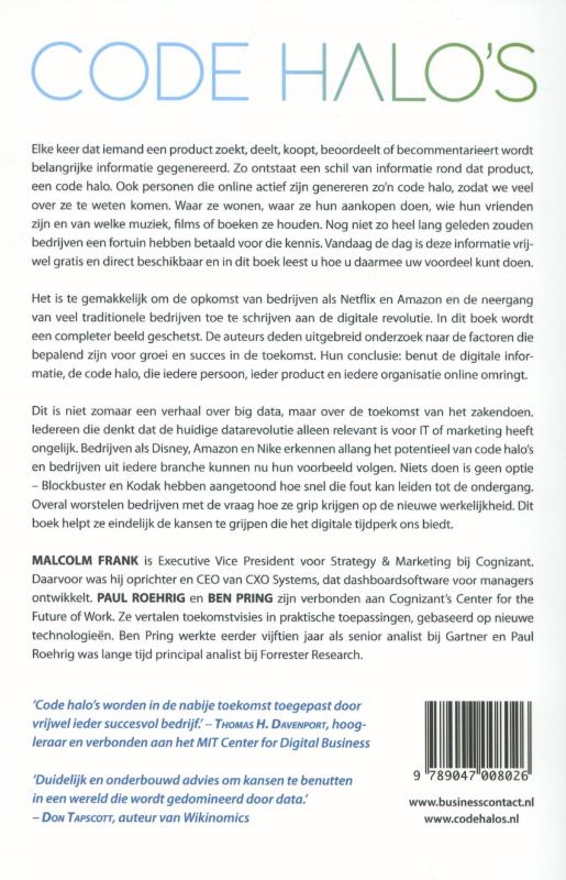 Achterkant van Code halo's