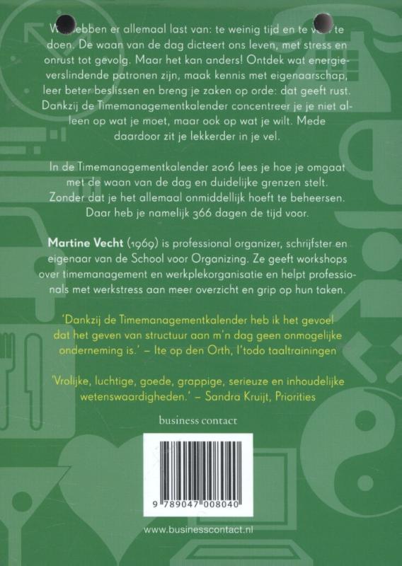 Achterkant van 2016