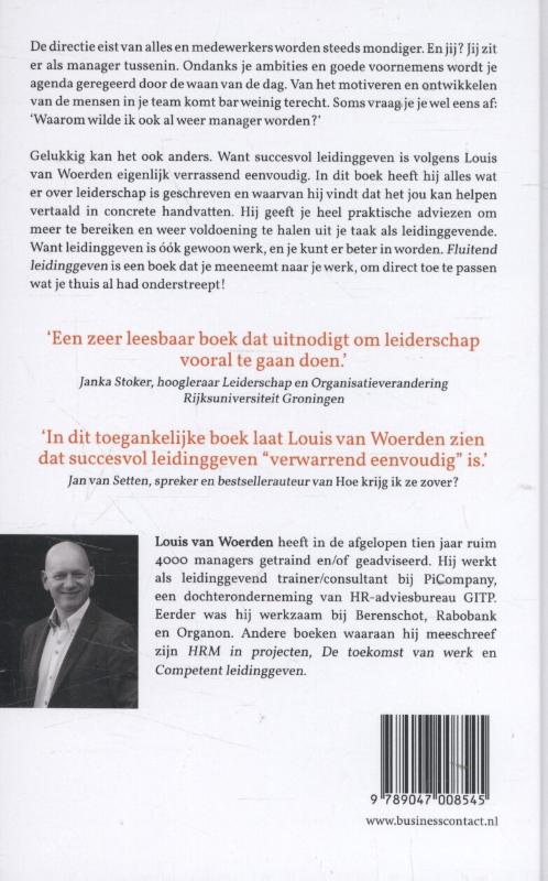 Achterkant van Fluitend leidinggeven