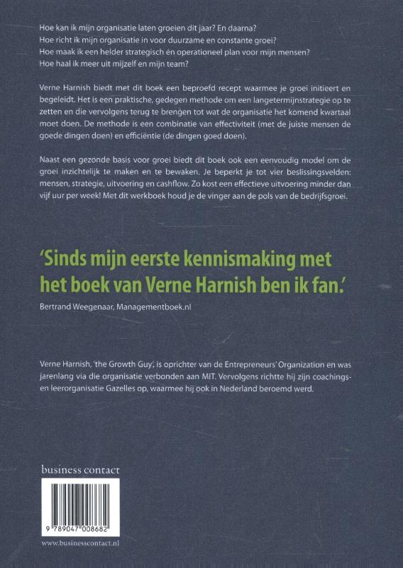 Achterkant van Scaling up