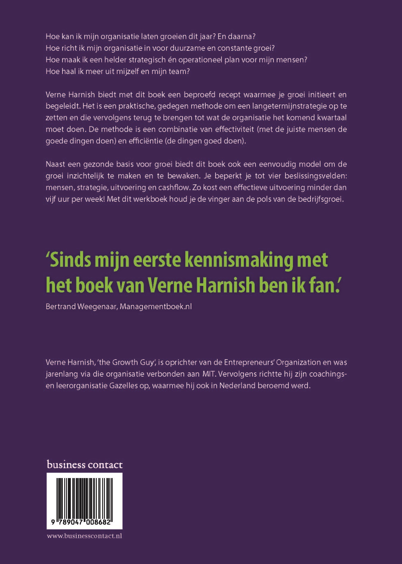 Achterkant van Scaling up