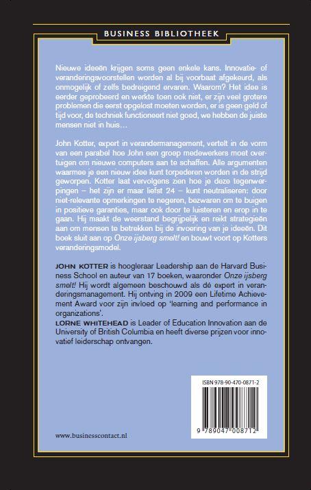 Achterkant van De kunst van overtuigen