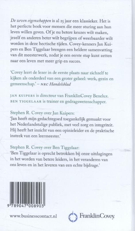 Achterkant van De kleine Covey