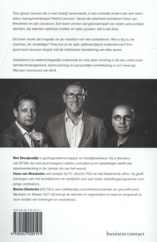 Achterkant van Topposities