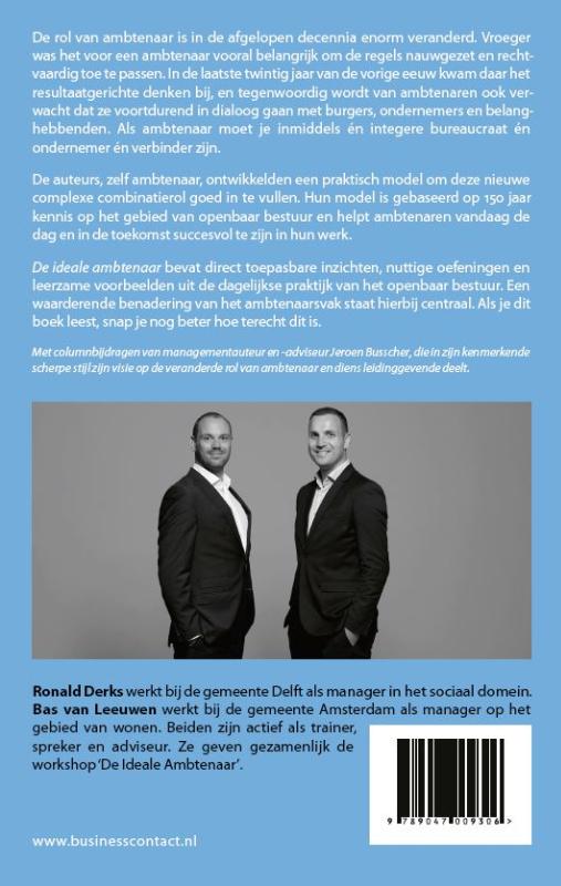 Achterkant van De ideale ambtenaar