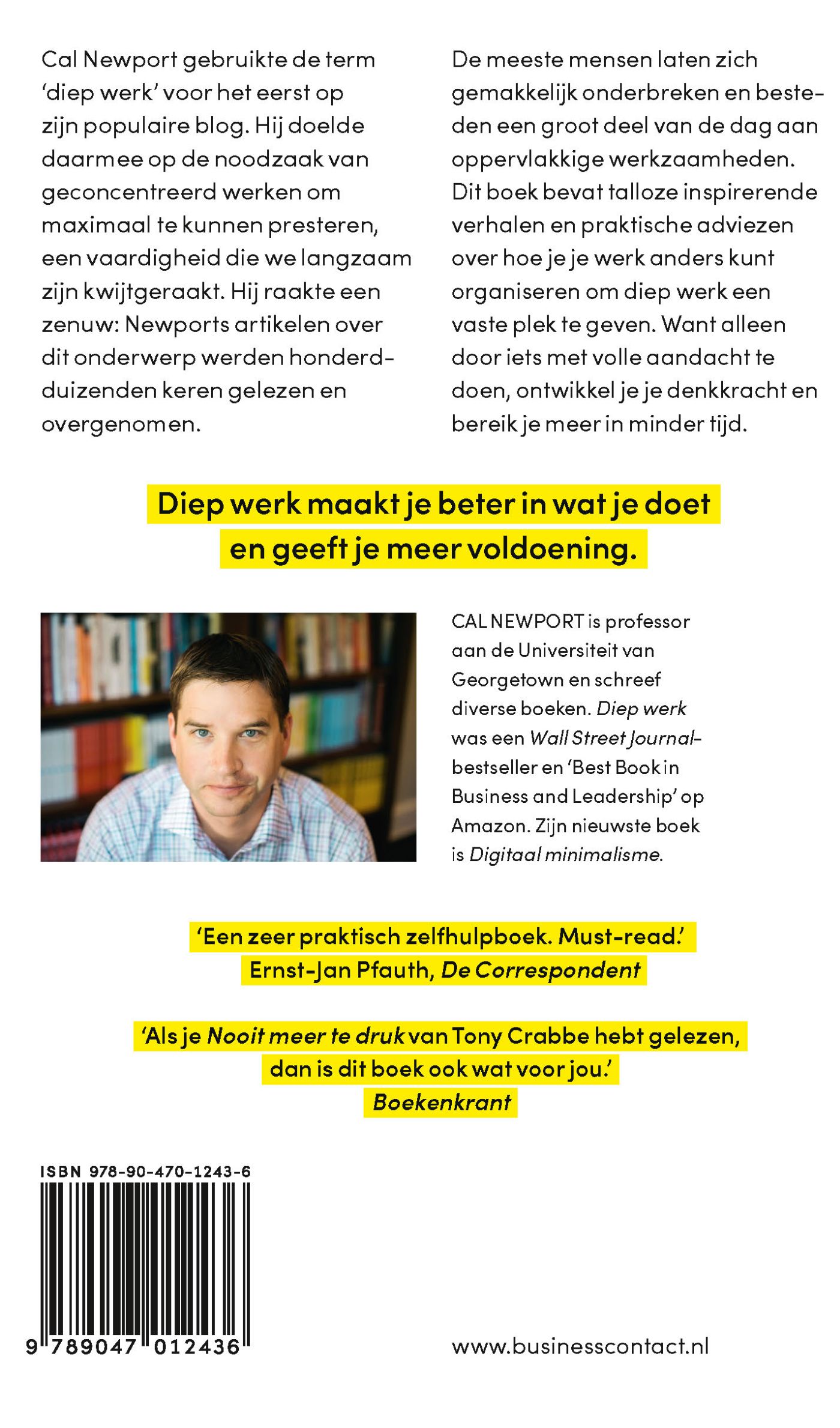 Achterkant van Diep werk