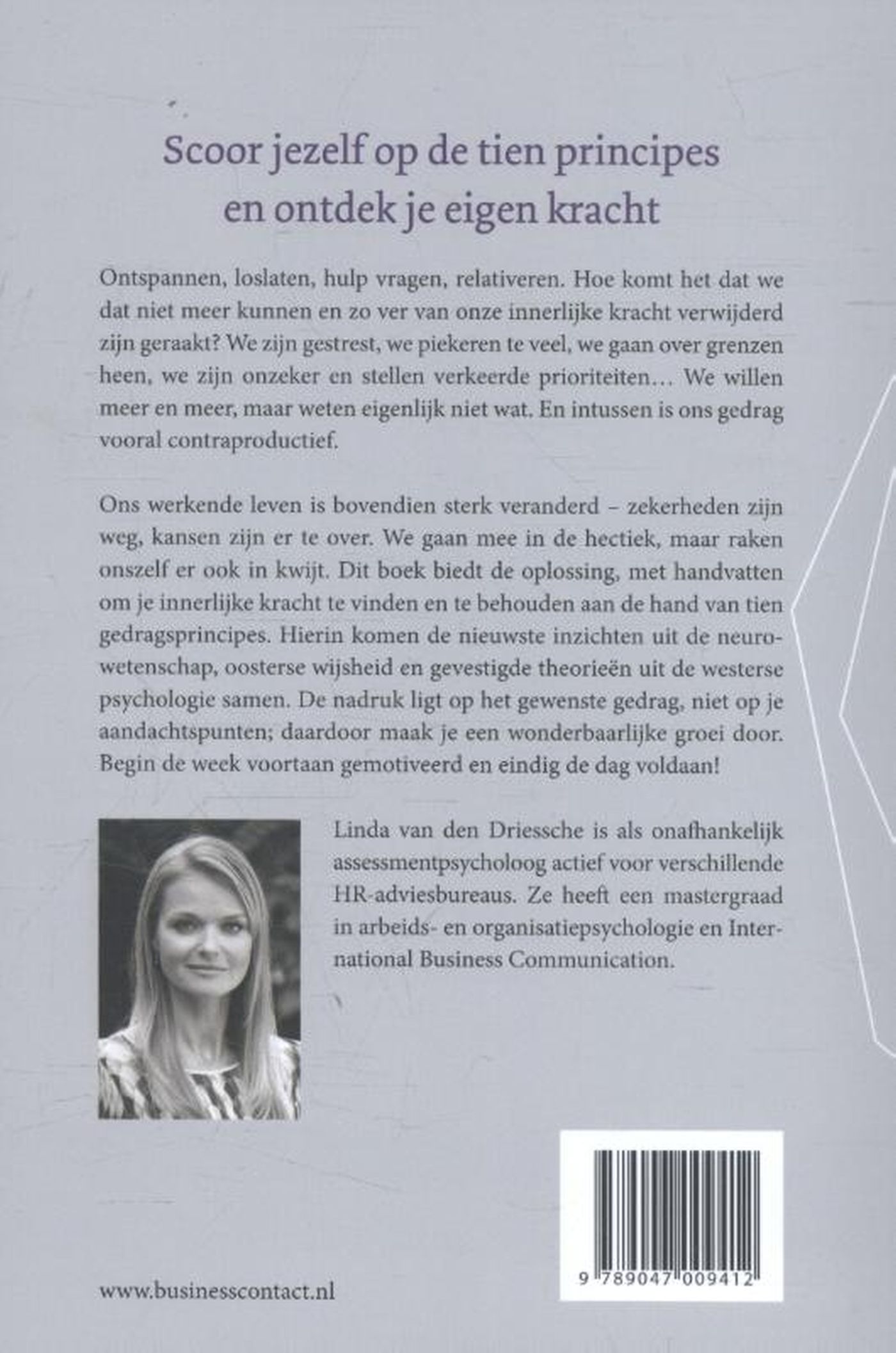 Achterkant van Kracht voor tien