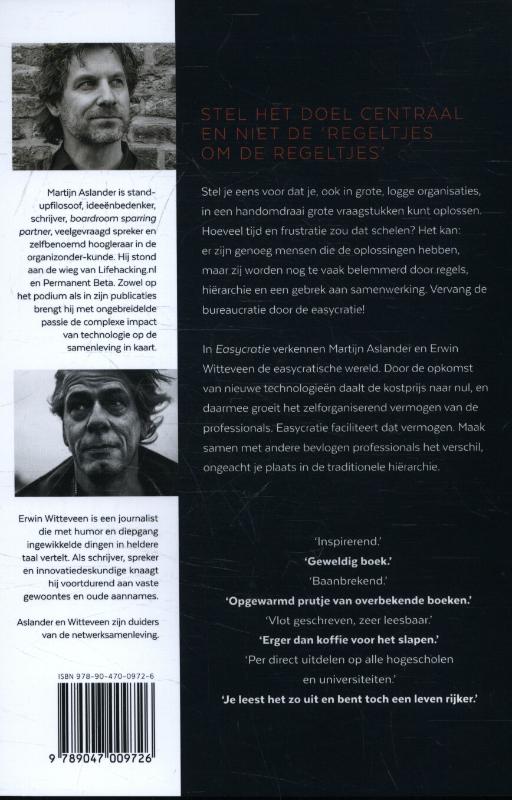 Achterkant van Easycratie