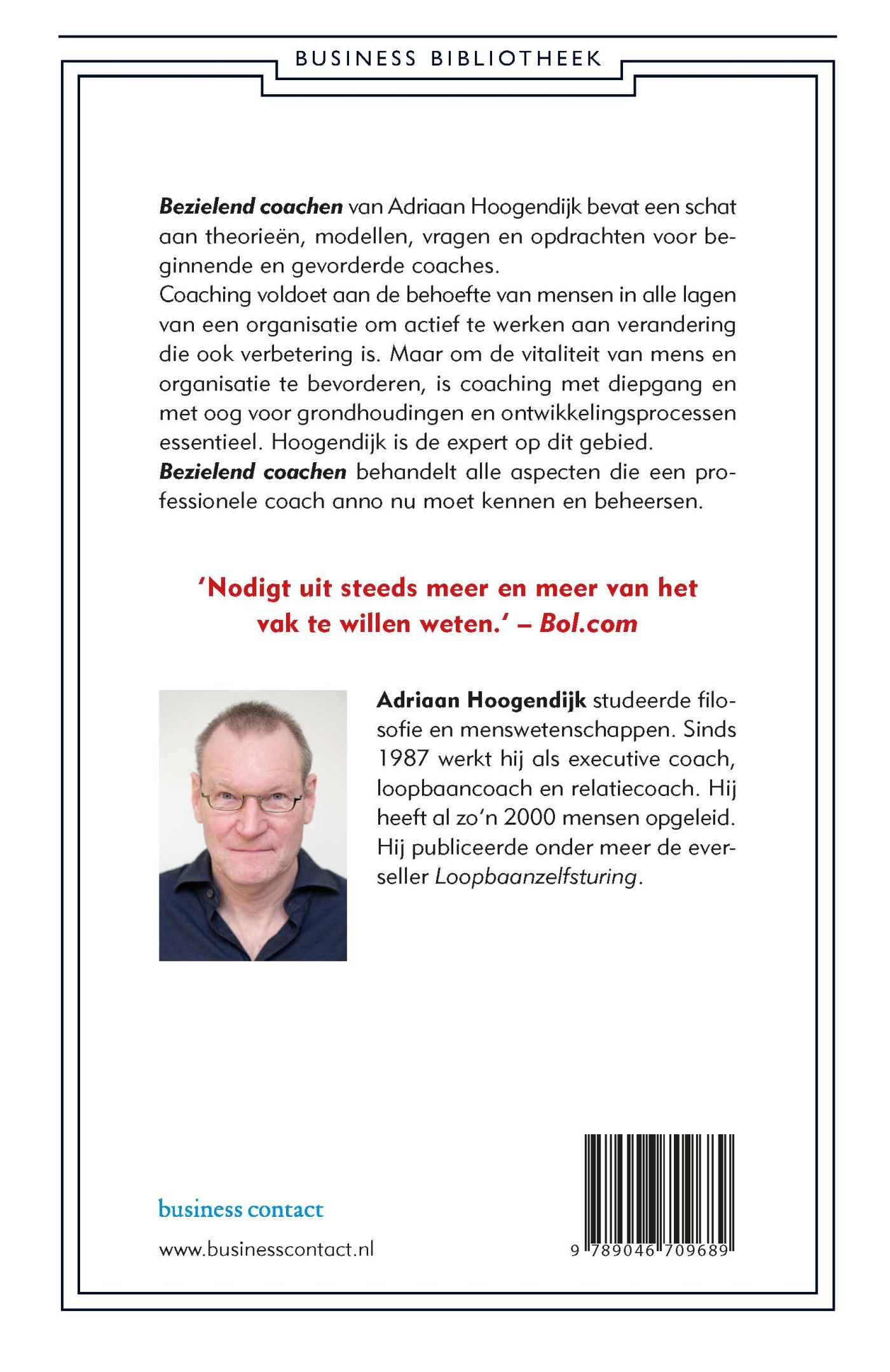 Achterkant van Bezielend coachen