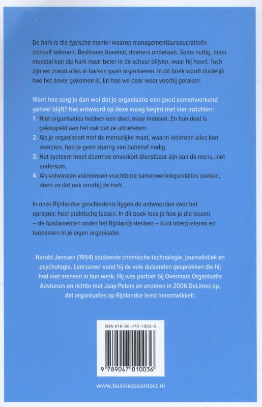 Achterkant van De hark voorbij