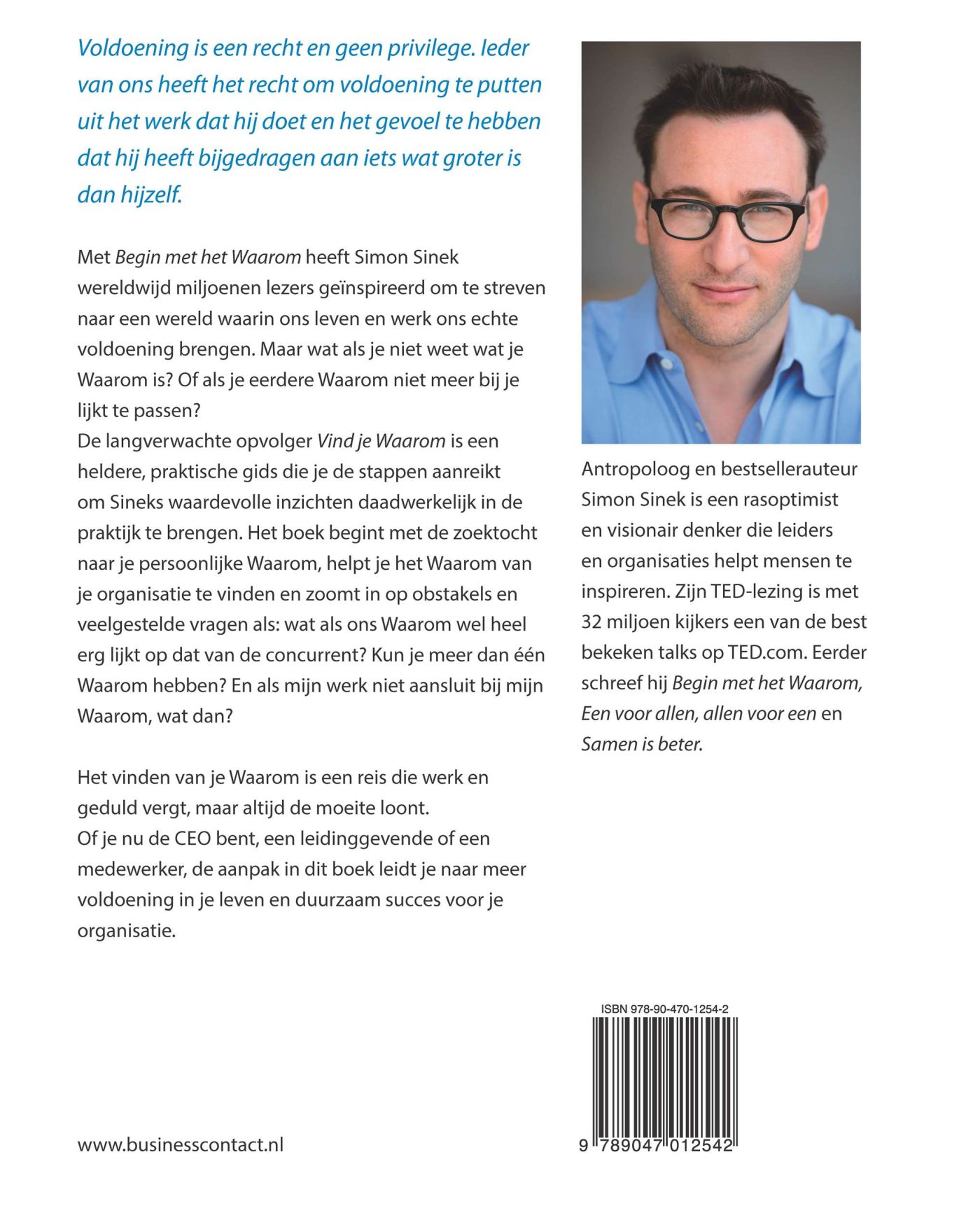 Achterkant van Vind je waarom