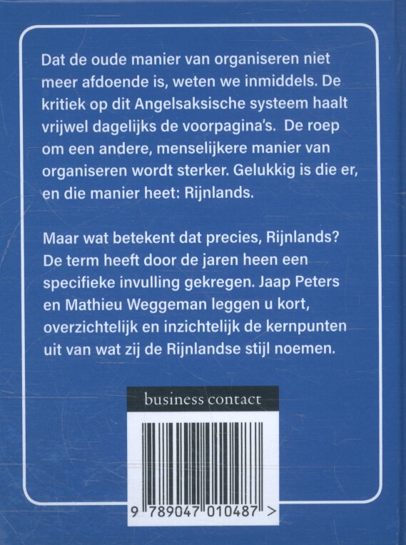 Achterkant van Het Rijnland-boekje