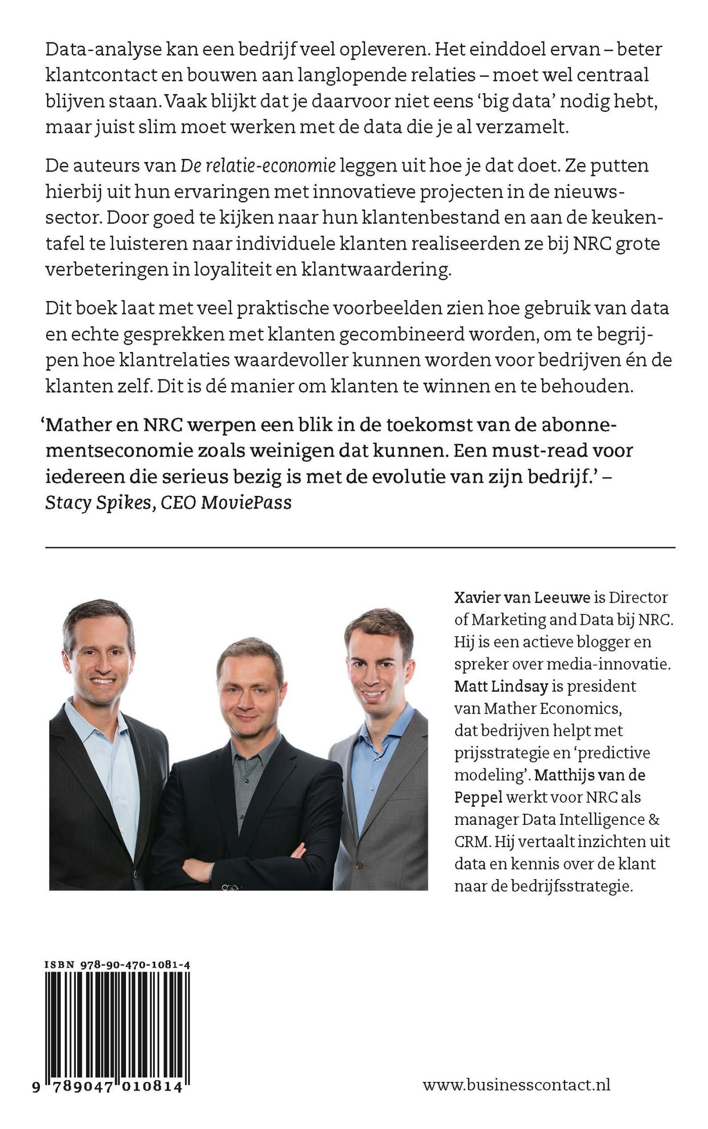 Achterkant van De relatie-economie