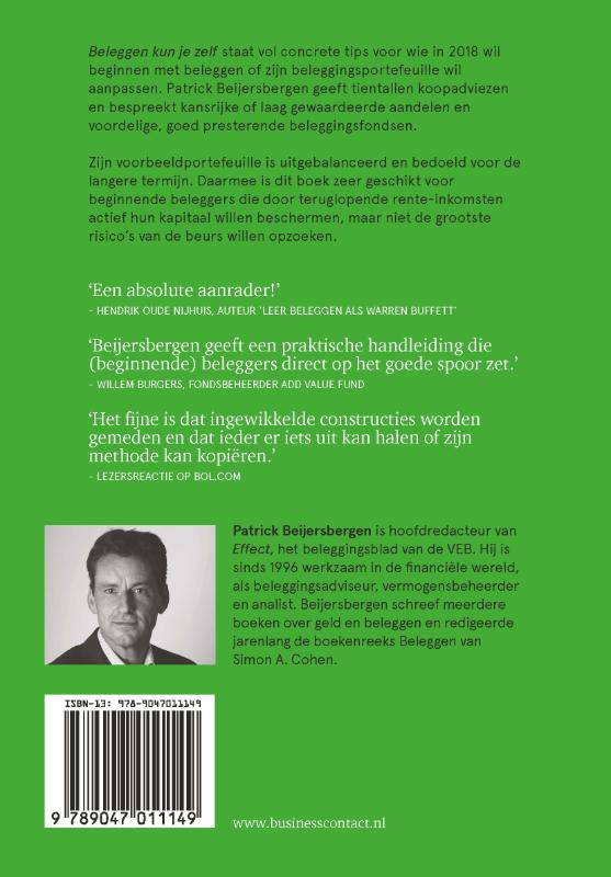 Achterkant van 2018