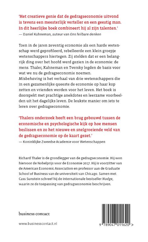 Achterkant van Misbehaving