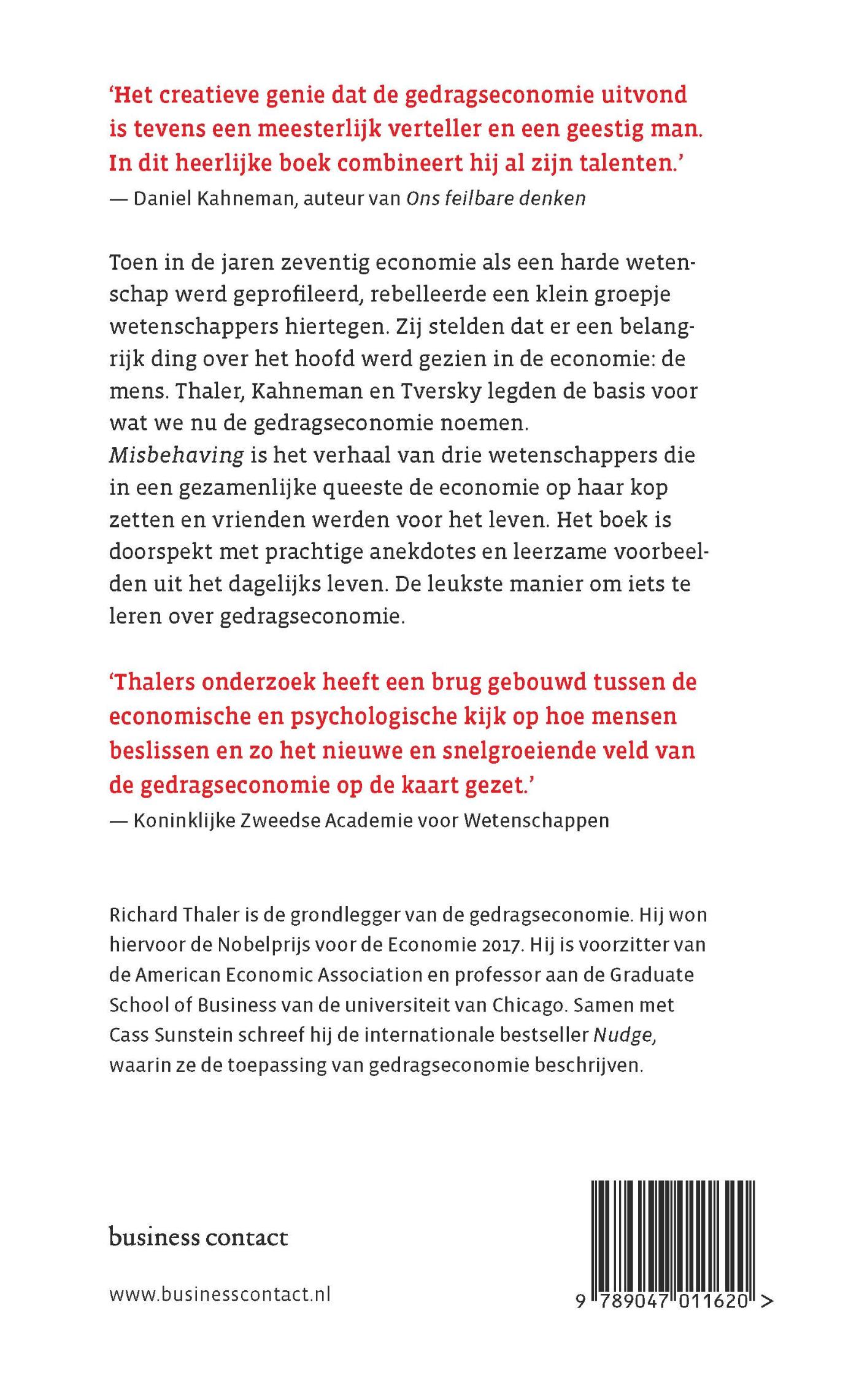 Achterkant van Misbehaving