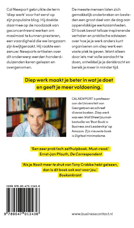 Achterkant van Diep werk