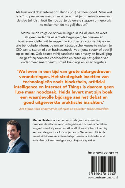 Achterkant van Waardecreatie met het Internet of Things