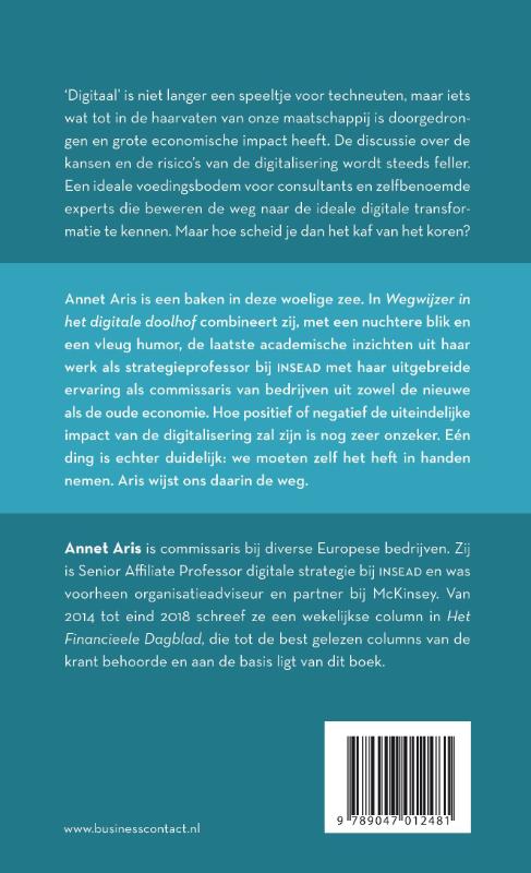 Achterkant van Wegwijzer in het digitale doolhof
