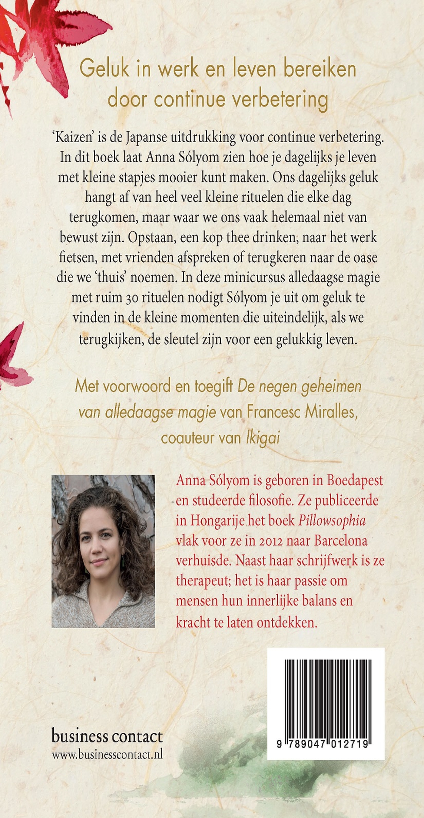 Achterkant van Kaizen