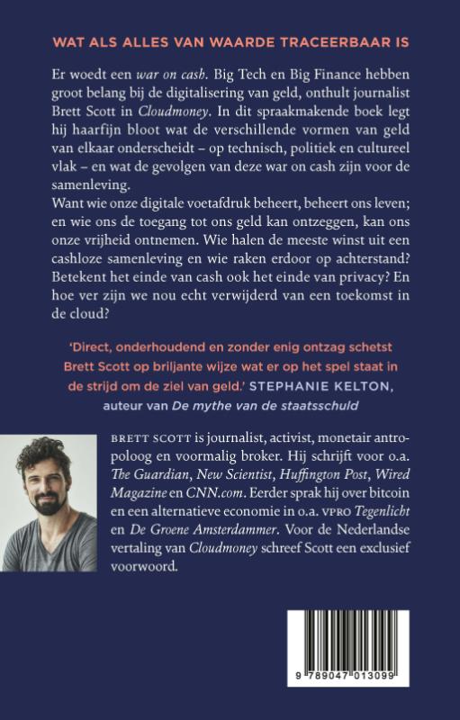 Achterkant van Cloudmoney