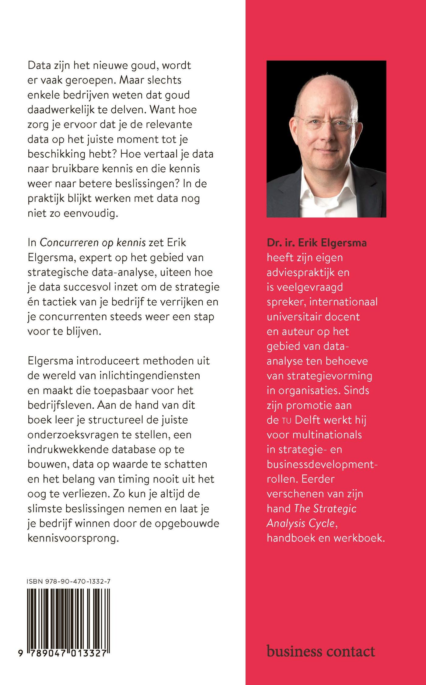 Achterkant van Concurreren op kennis