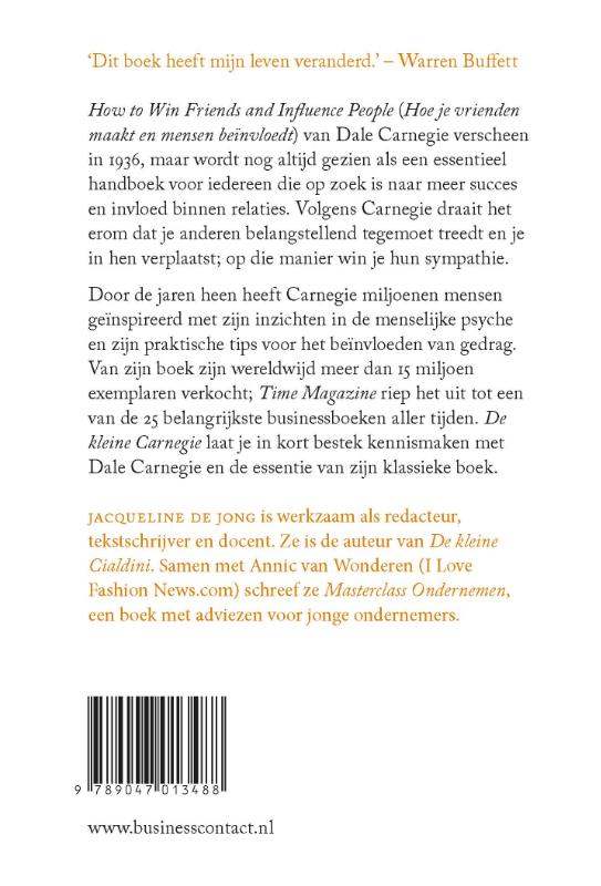 Achterkant van De kleine Carnegie