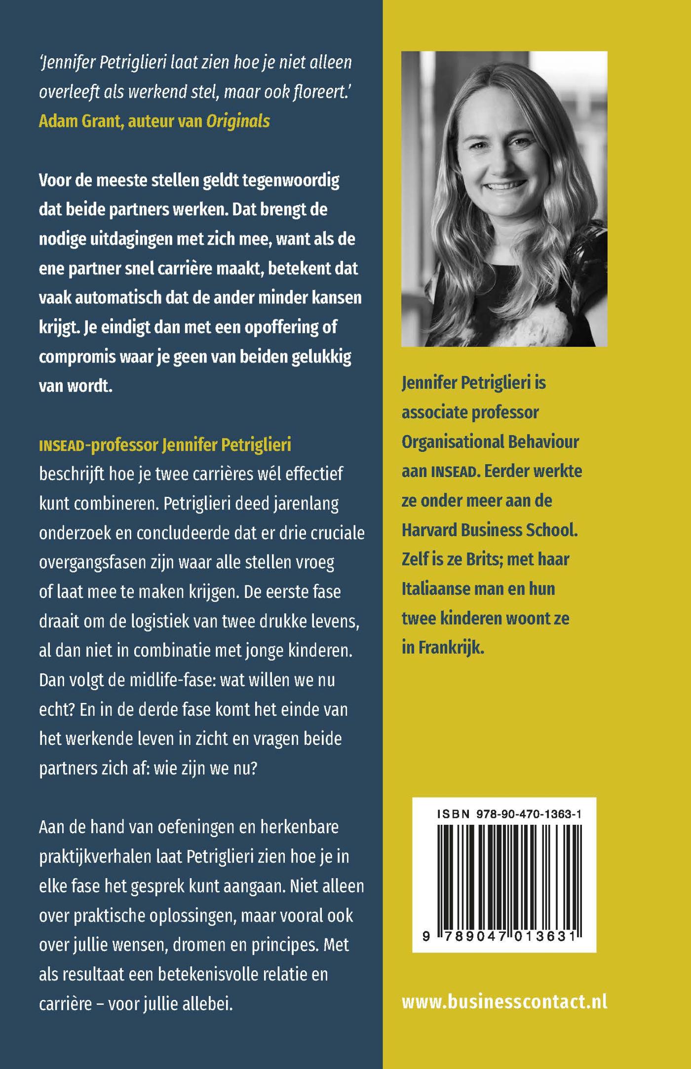 Achterkant van Jouw carrière, mijn carrière