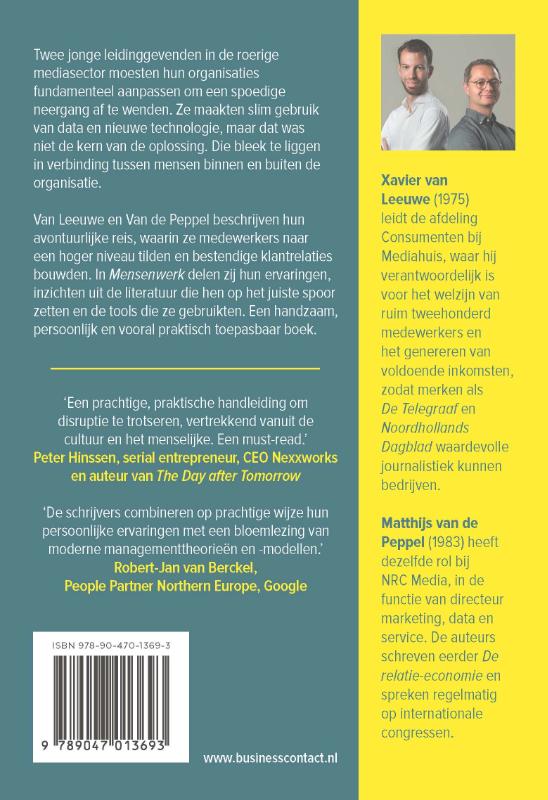 Achterkant van Mensenwerk