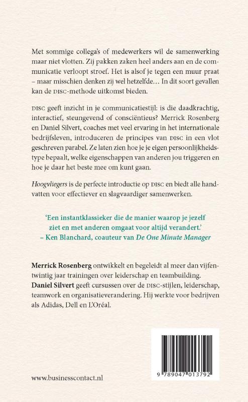 Achterkant van Hoogvliegers