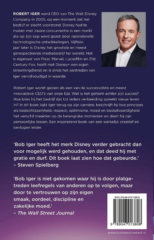 Achterkant van De rit van mijn leven