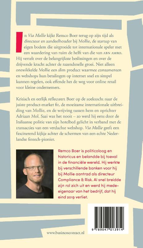 Achterkant van Via Mollie