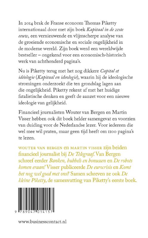 Achterkant van De kleine Piketty 2