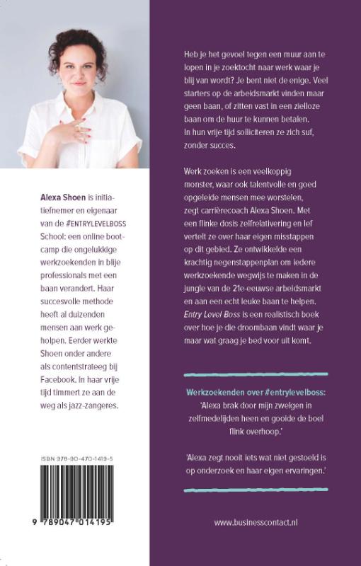 Achterkant van Entry Level Boss
