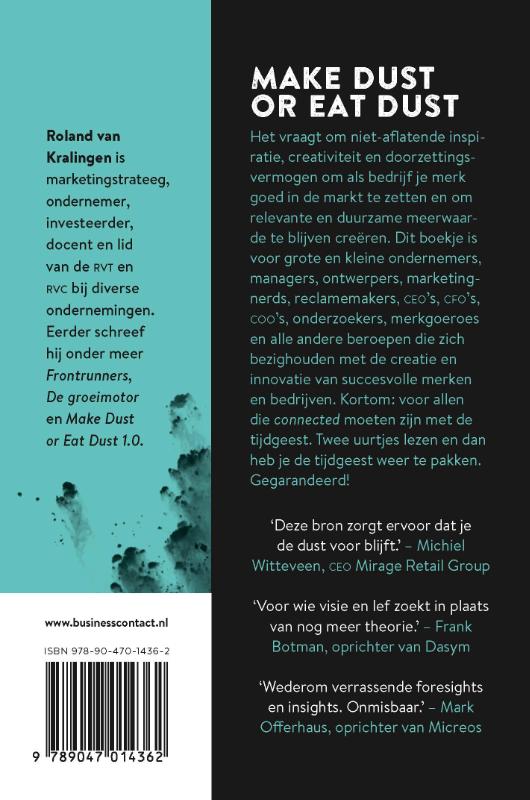 Achterkant van Make Dust or Eat Dust 2.0