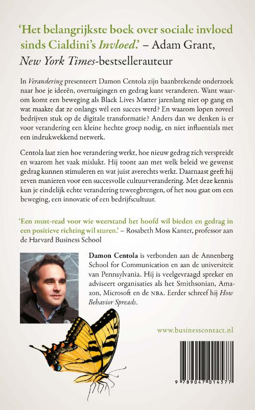 Achterkant van Verandering