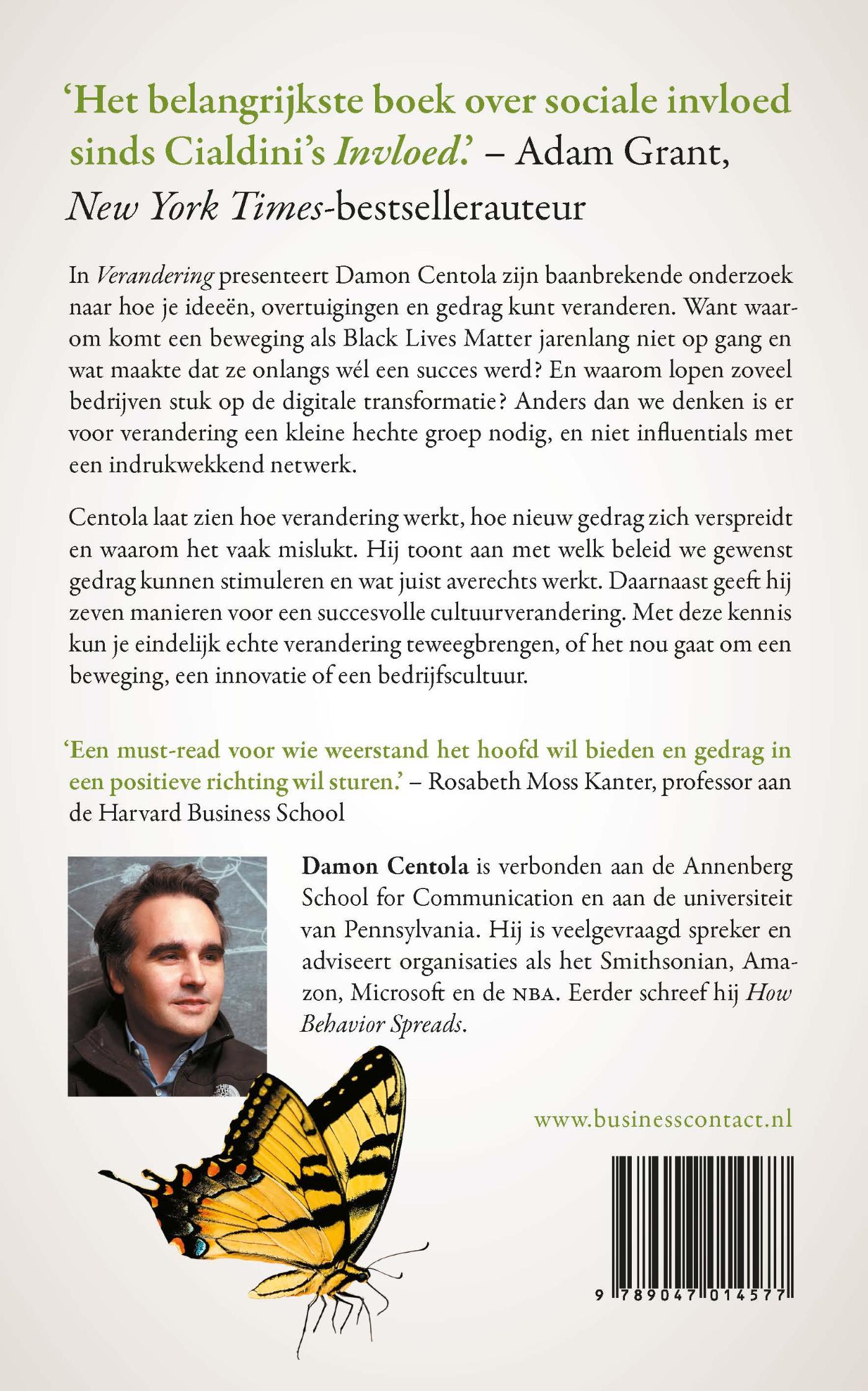 Achterkant van Verandering