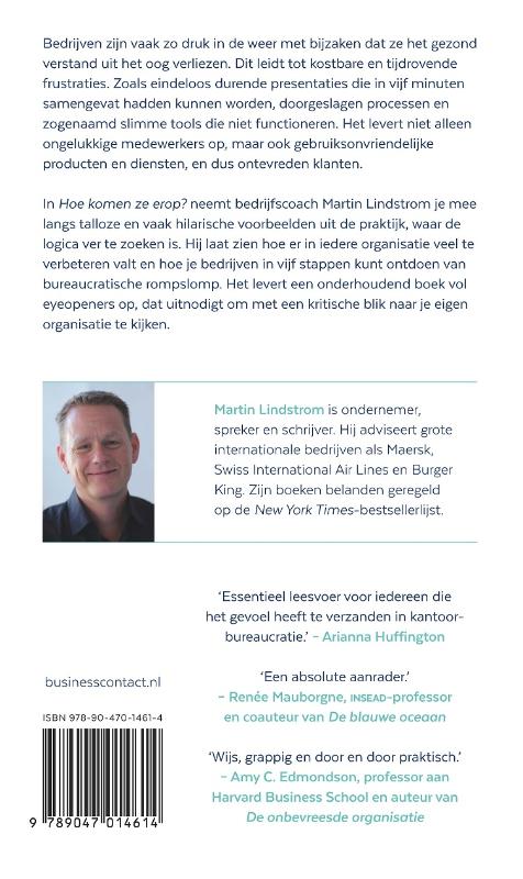 Achterkant van Hoe komen ze erop?