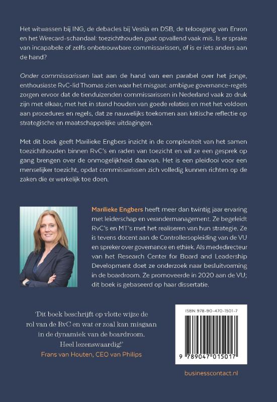 Achterkant van Onder commissarissen