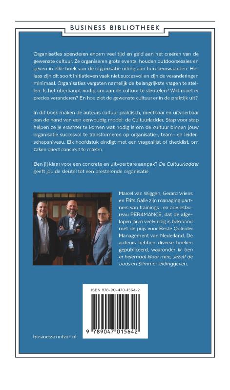 Achterkant van De cultuurladder