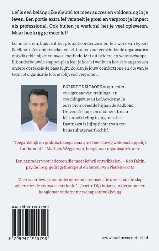 Achterkant van LEF kun je leren