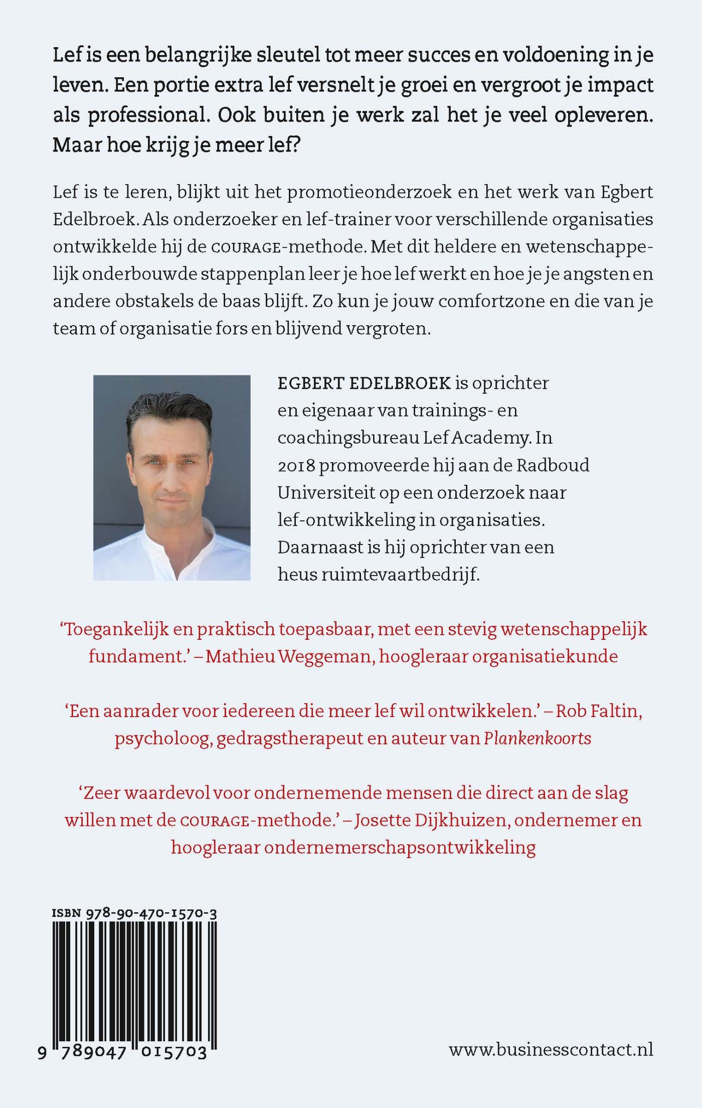 Achterkant van LEF kun je leren